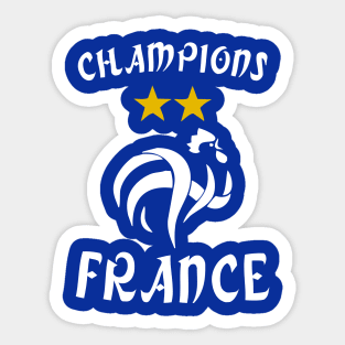 France fans tshirt for world cup qatar 2022 Sticker